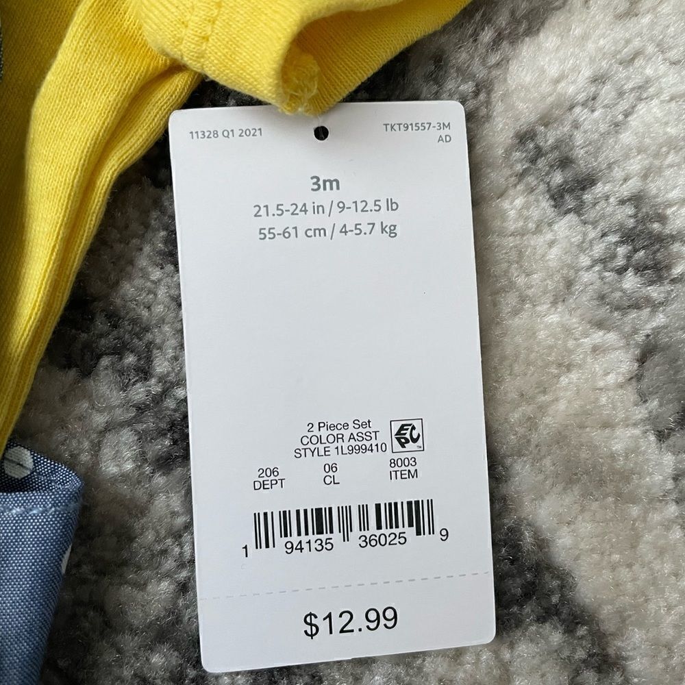 CARTERS NWT Carters Baby Girls Skirt Set - Picture 6 of 7
